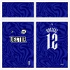 Arte Vetor Camisa de Futebol