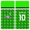 Arte Vetor Estampa Camisa de Futebol