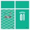 Arte Vetor Estampa Camisa de Futebol