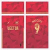 Arte Vetor Estampa Camisa de Futebol