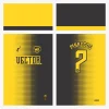 Arte Vetor Estampa Camisa de Futebol