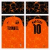 Arte Estampa Vetor Camisa de Futebol