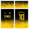 Arte Estampa Vetor Camisa de Futebol
