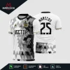 Arte Vetor Editável Camisa de Futebol