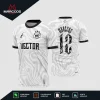 Arte Vetor Camisa de Futebol