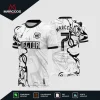 Arte Vetor Estampa Camisa de Futebol