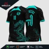 Arte Vetor Estampa Camisa de Interclasse Dragão