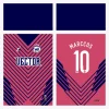 Arte Estampa Vetor Camisa de Futebol