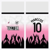Camisa de Futebol Rosa Feminino