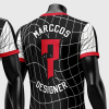 Mockup Uniforme de Futebol Camisa e Short