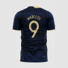 Arte Estampa Vetor Camisa de Futebol Azul Marinho