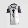 Arte Estampa Vetor Camisa de Interclasse Lobo Floral