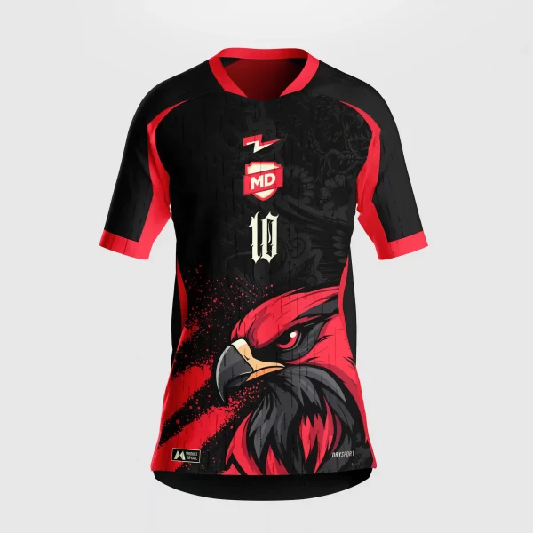Arte Estampa Vetor Camisa de Interclasse Águia