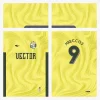 Arte Estampa Vetor Camisa de Futebol Amarela