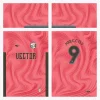 Arte Estampa Vetor Camisa de Futebol Vermelha