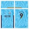 Arte Estampa Vetor Camisa de Futebol Azul