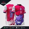Arte Estampa Vetor Camisa de Interclasse Gengar
