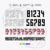 Numeros Personalizados com Garras