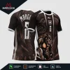 Arte Estampa Vetor Camisa de Interclasse Gorila