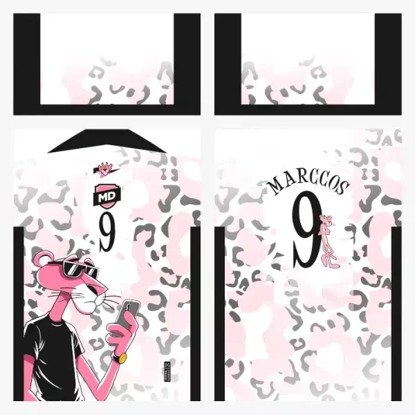 Arter Camisa Interclasse Pantera Cor de Rosa
