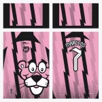 Arter Camisa Interclasse Pantera Cor de Rosa