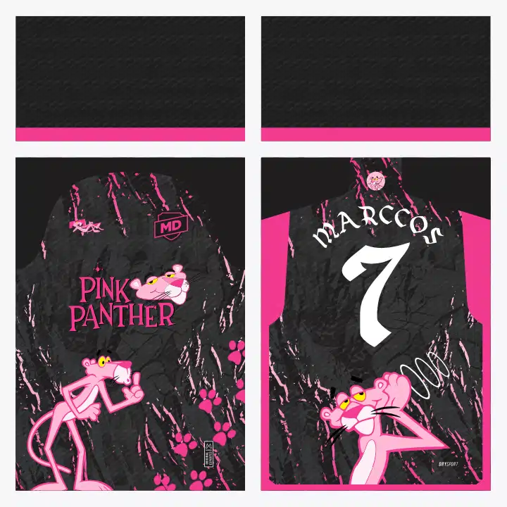 Arter Camisa Interclasse Pantera Cor de Rosa