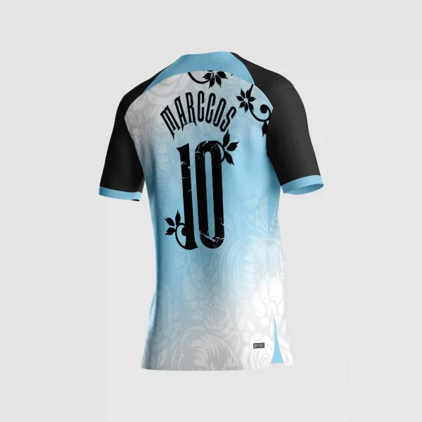 Arte Estampa Vetor Camisa de Interclasse Pantera Folhas Floral