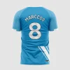Arte Camisa Futebol Azul e Branco
