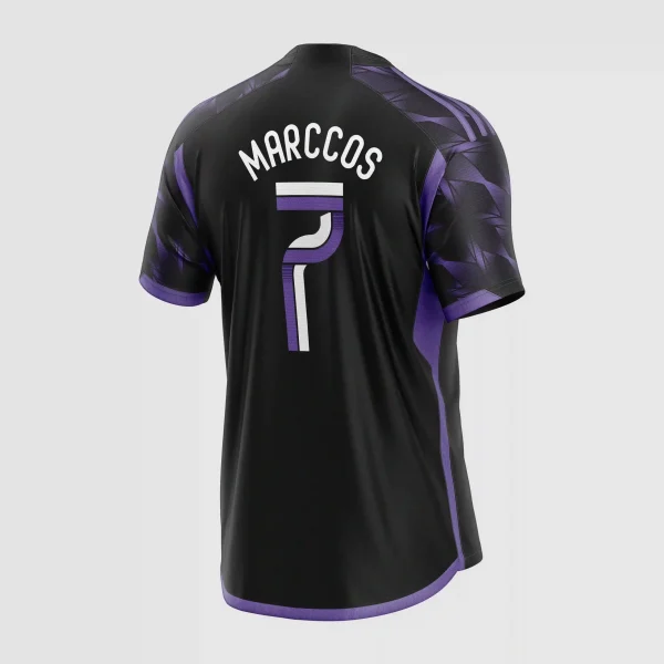 Vetor Camisa Futebol Preta e Roxa