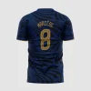 Vetor Camisa Futebol Azul e Dourado