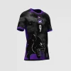 Arte Vetor Camisa para Interclasse Pantera Preta e Roxa