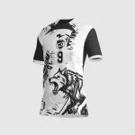 Arte Camisa Interclasse Lobo