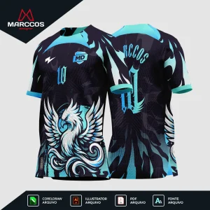 Arte Camisa Interclasse Fênix