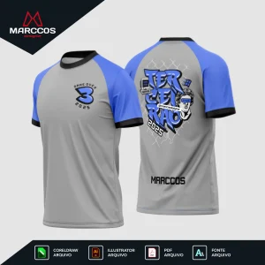 Arte Camisa Terceirão Busto Grego