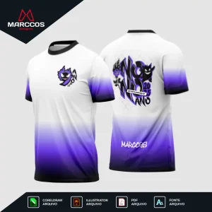 Arte Camisa Nono Ano Gengar