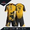 Arte Estampa Vetor Camisa de Interclasse Cobra Serpente Folhas Floral
