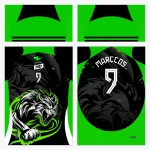 Arte Camisa Interclasse Tigre