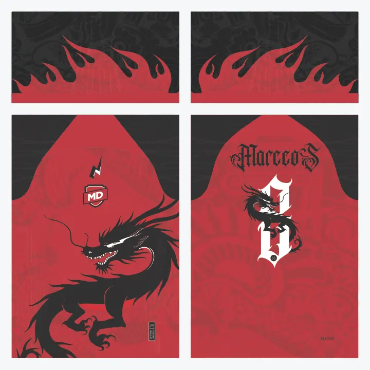 Arte Camisa Interclasse Dragão
