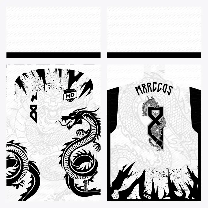 Arte Camisa Interclasse Dragão