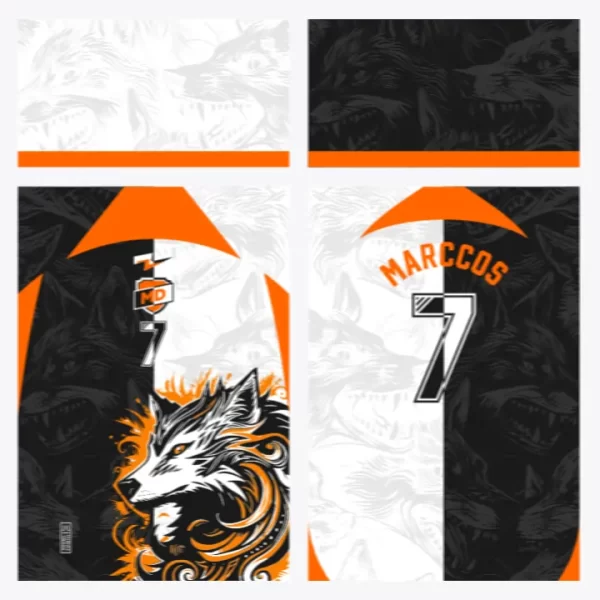 Arte Camisa Interclasse Raposa