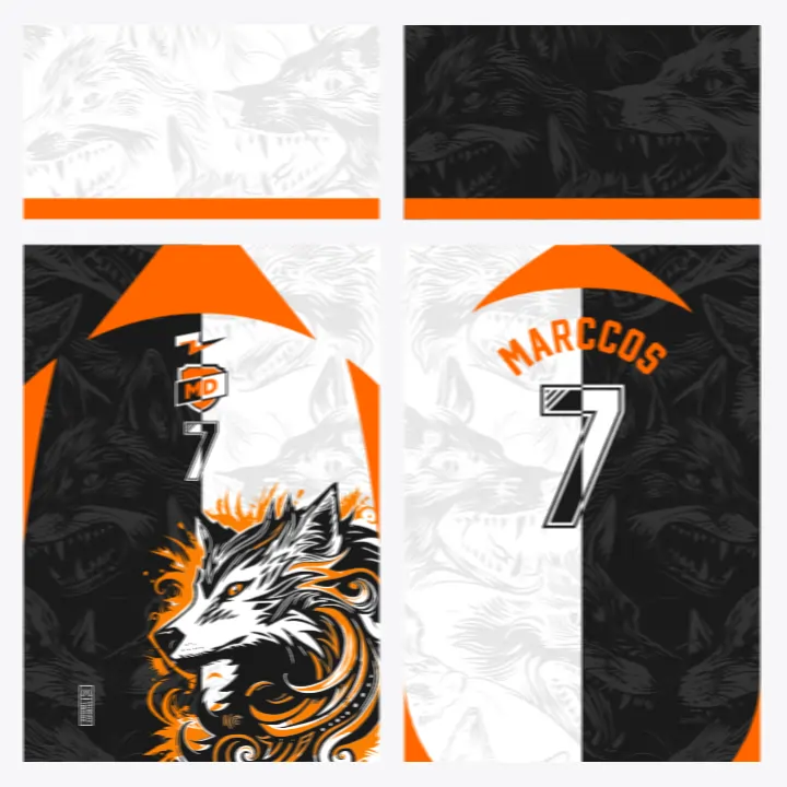 Arte Camisa Interclasse Raposa