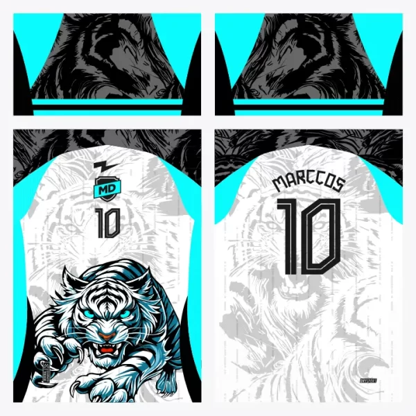 Arte Camisa Interclasse Tigre