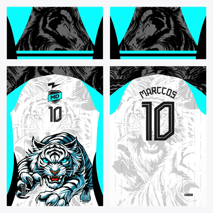 Arte Camisa Interclasse Tigre