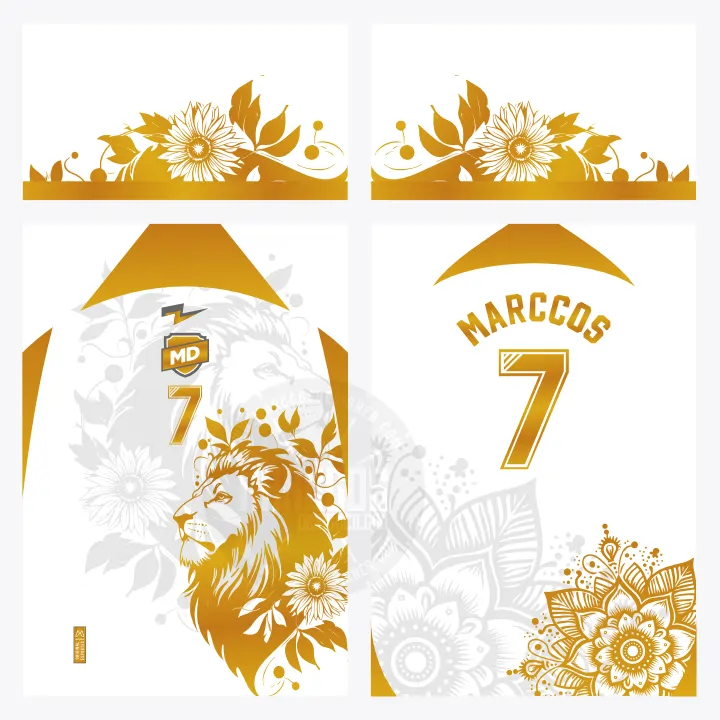 Arte Camisa Interclasse Leão