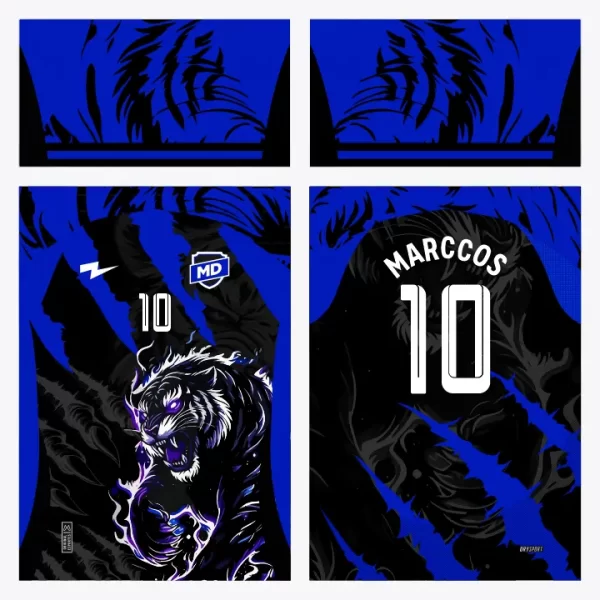 Arte Camisa Interclasse Tigre