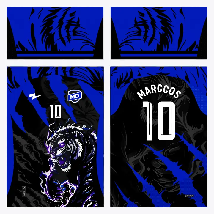 Arte Camisa Interclasse Tigre