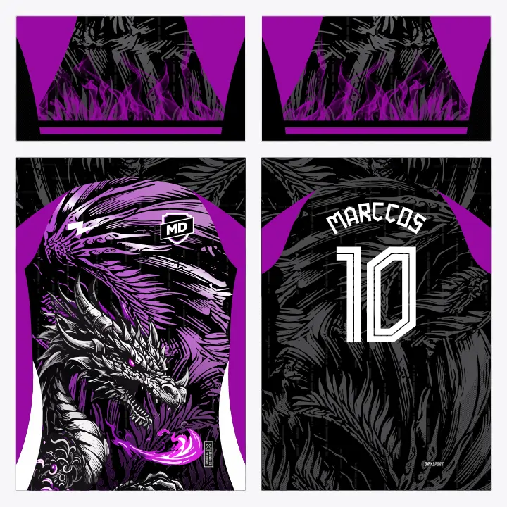 Arte Camisa Interclasse Dragão