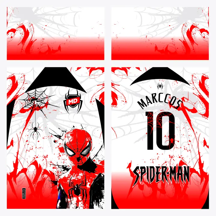Arte Camisa Interclasse Homem Aranha