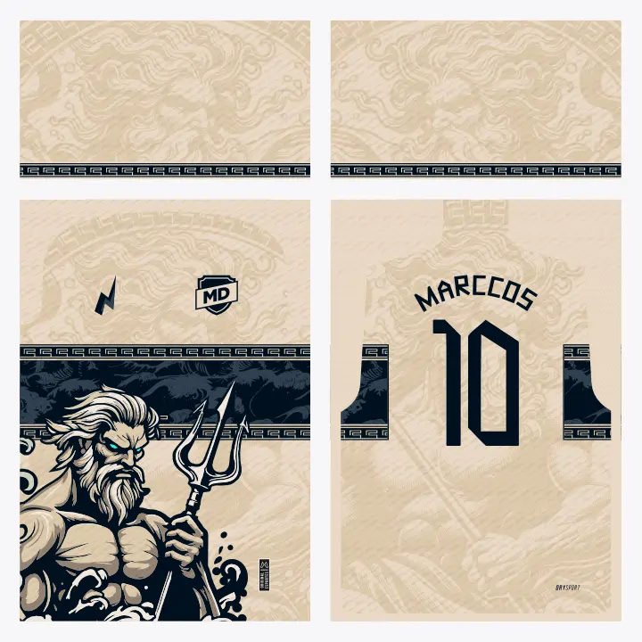 Arte Camisa Interclasse Poseidon
