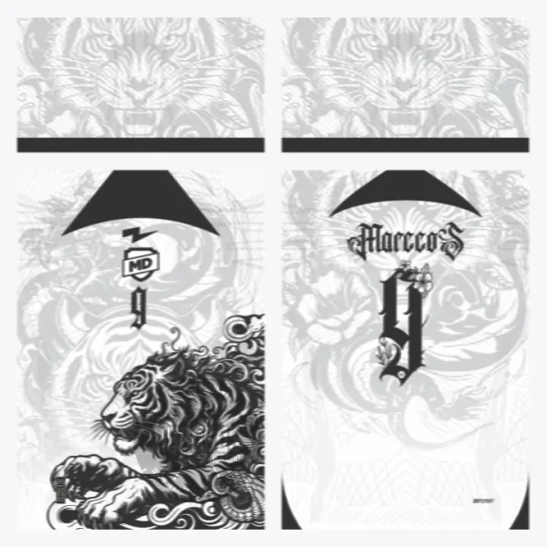 Arte Camisa Interclasse Tigre